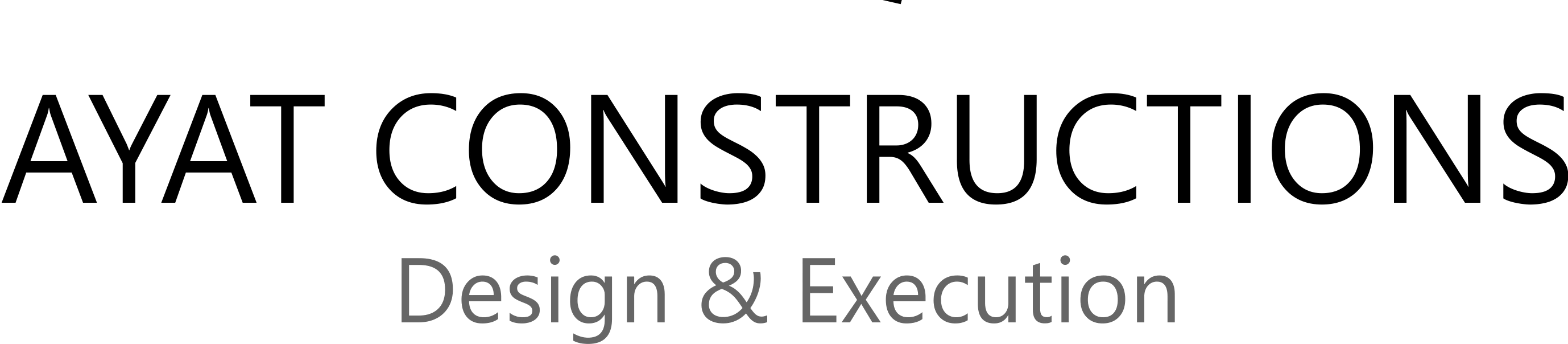 Ayat Constructions — Design & Execution