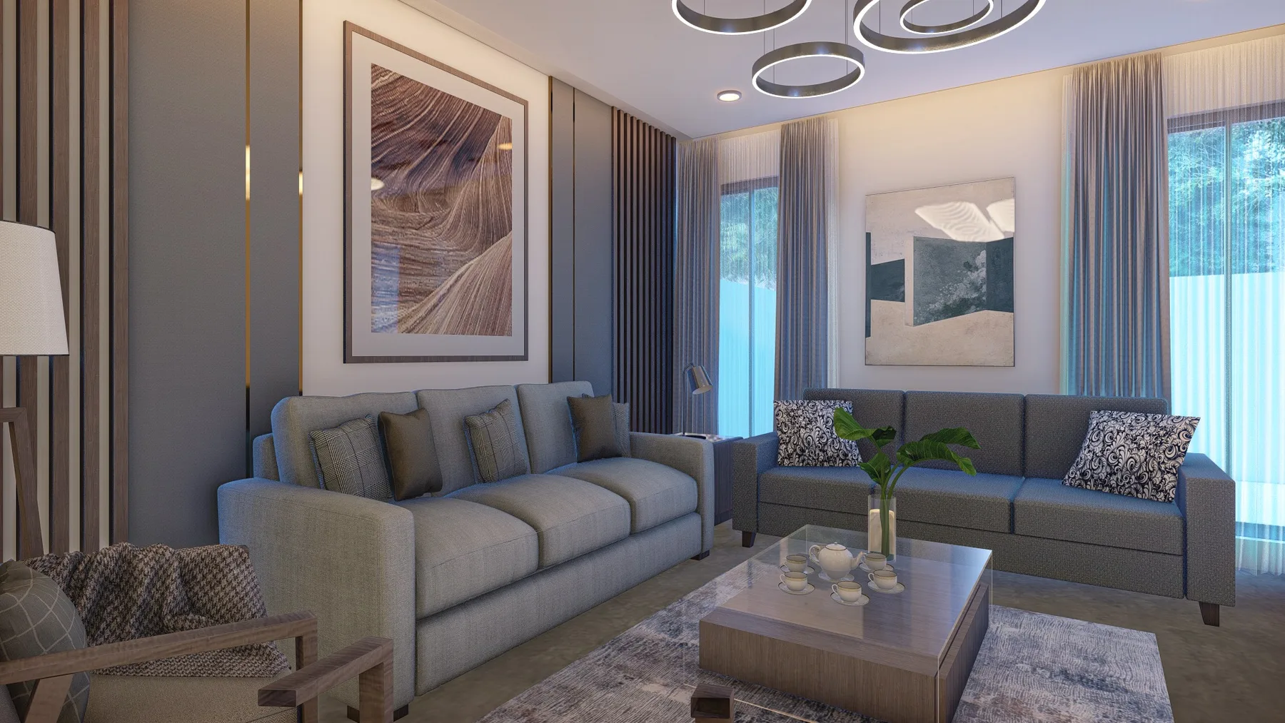 Lounge interior